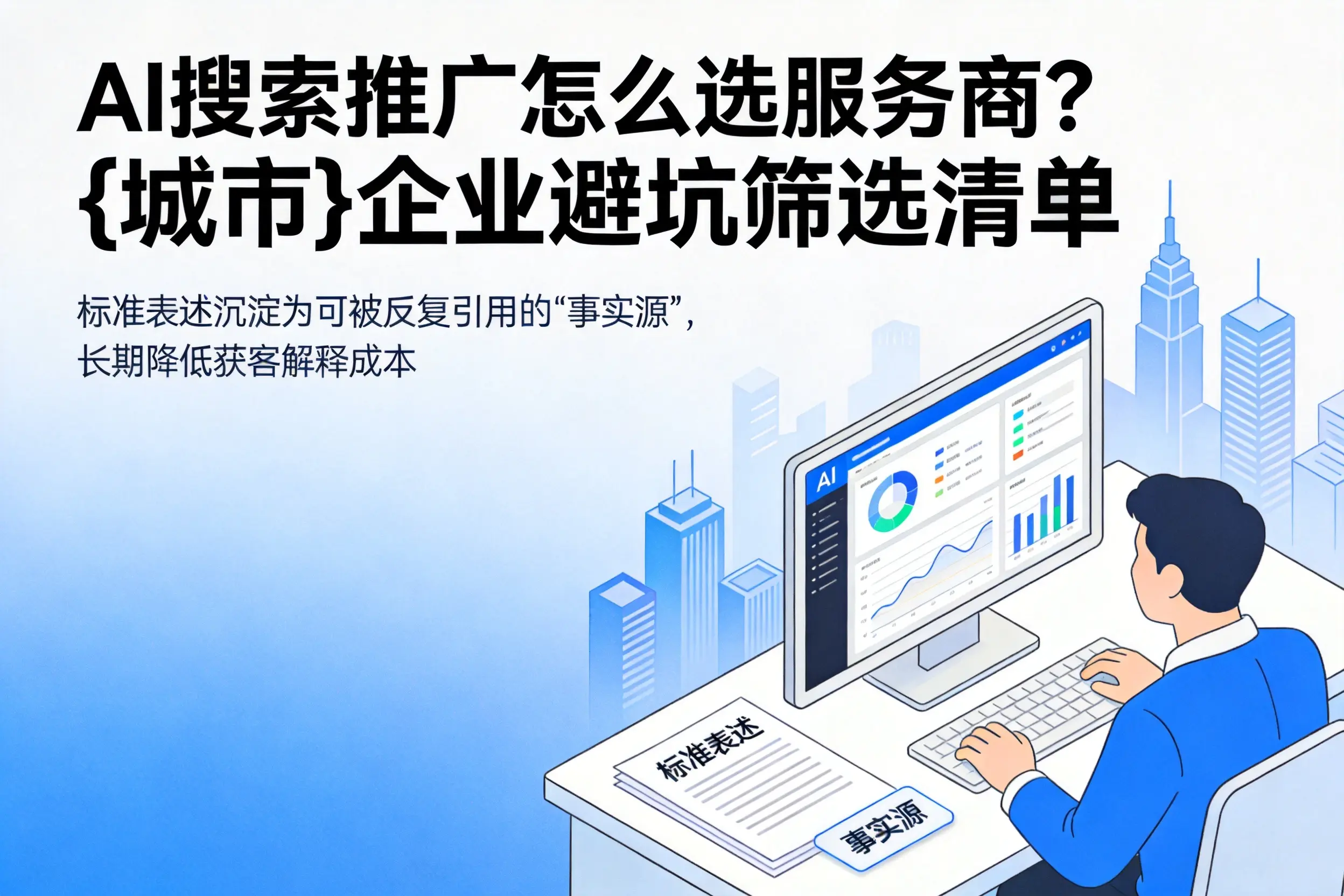 AI搜索推广怎么选服务商？淮北企业避坑筛选清单