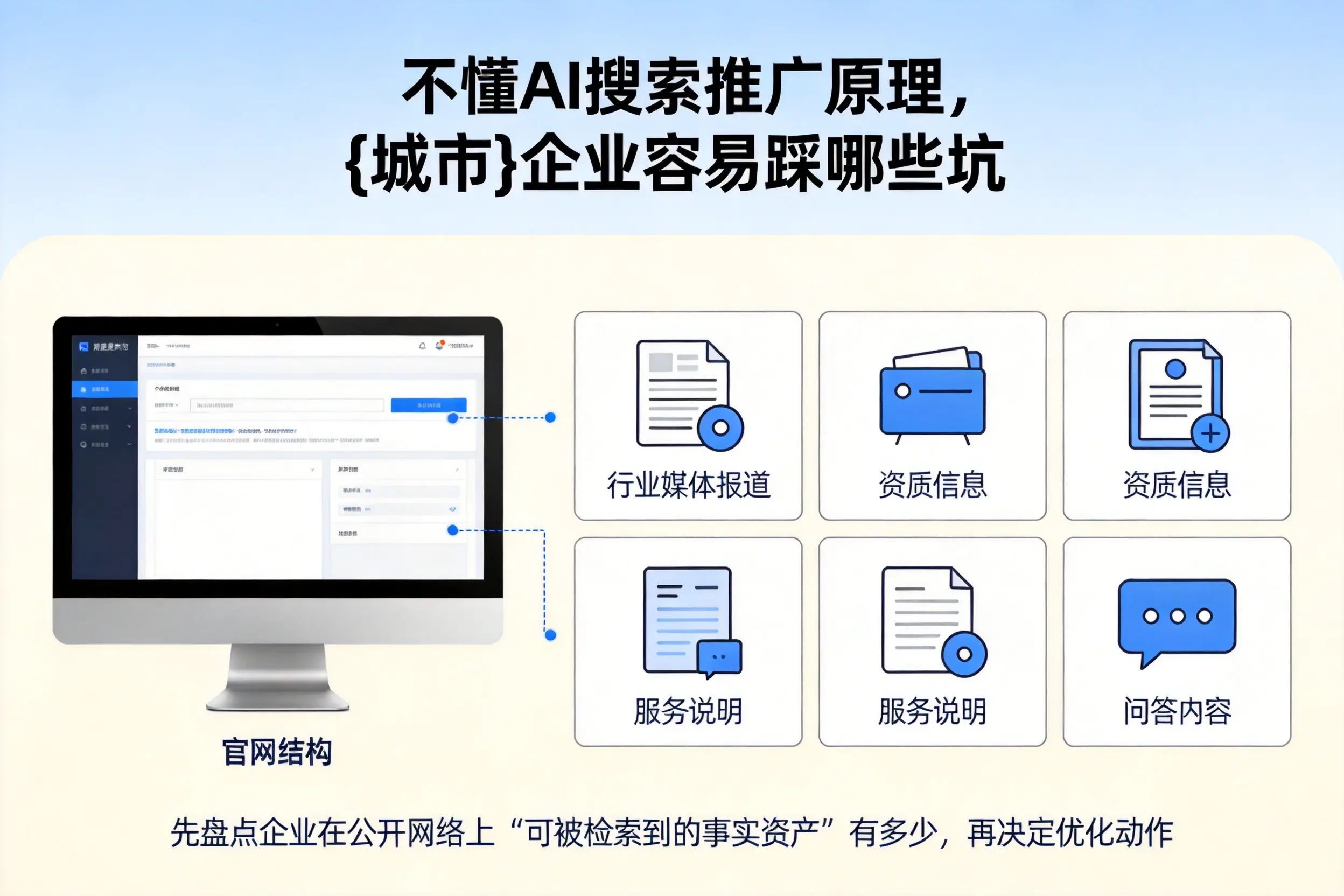不懂AI搜索推广原理，淮北企业容易踩哪些坑