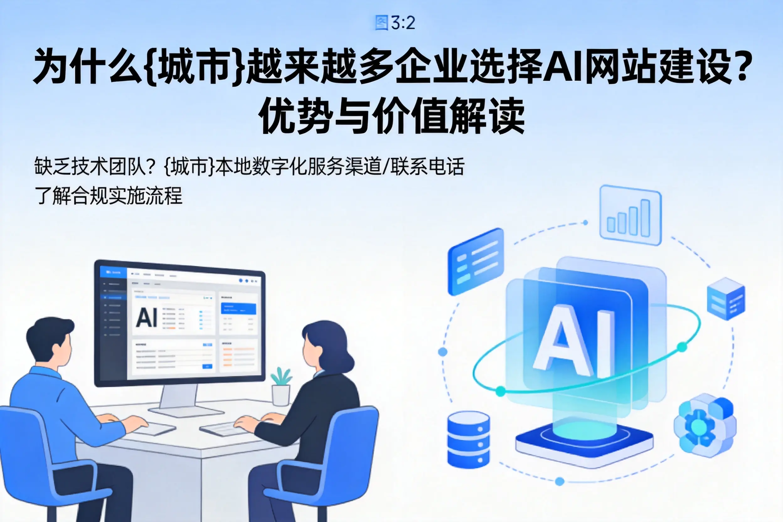为什么淮北越来越多企业选择AI网站建设?优势与价值解读